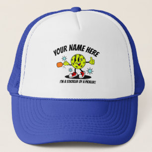 Gorra De Camionero DISEÑO DE PICKLEBALL DE personalizable