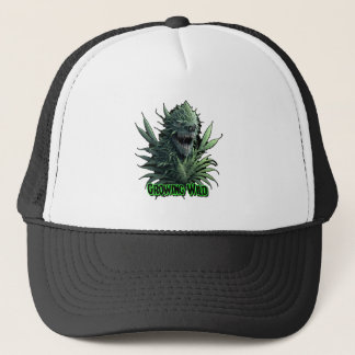 Gorra De Camionero Diseño de plantas de hierba fresca para impresión