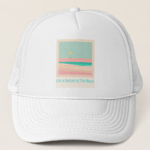 Gorra De Camionero Diseño de playa