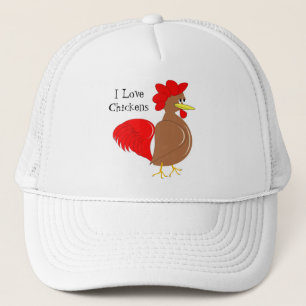 Gorra De Camionero Diseño de pollo
