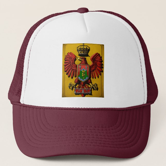 Gorra De Camionero Diseño de portaobjetos de huevle kung (Anverso)