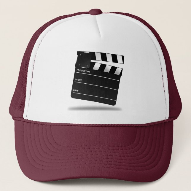 GORRA DE CAMIONERO DISEÑO DE PORTÁTILES PARA PELÍCULAS (Anverso)