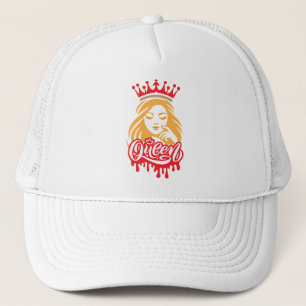 Gorra De Camionero Diseño de Reina – Corona Real Elegante