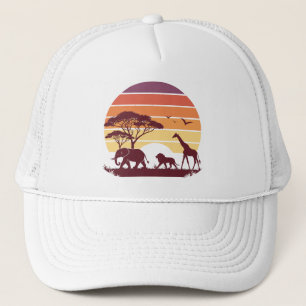 Gorra De Camionero Diseño de Safari de Silhouette para la Vida Silves