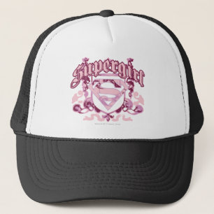 Gorra De Camionero Diseño de superchica Escudo