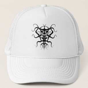 Gorra De Camionero Diseño de tatuajes tribales de especies exóticas -