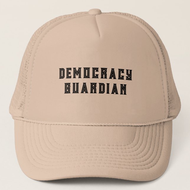 Gorra De Camionero Diseño de Tex de Democracy Gardian (Anverso)