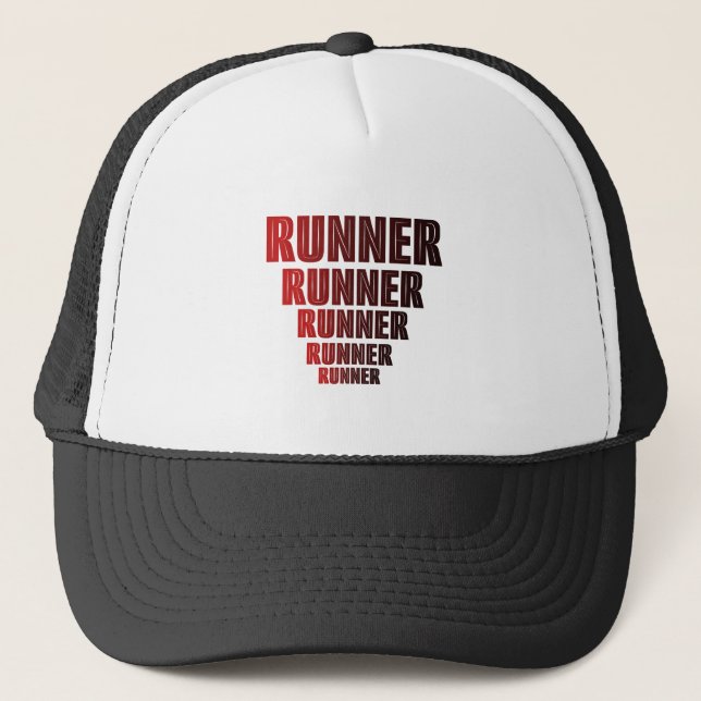 Gorra De Camionero Diseño de texto (Anverso)