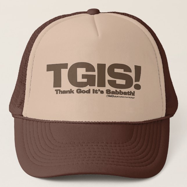 Gorra De Camionero Diseño de TGIS Sabbath (Anverso)