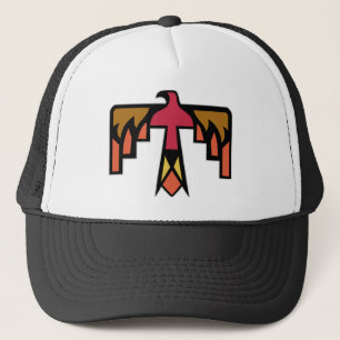 Gorra De Camionero Diseño de Thunderbird colorido