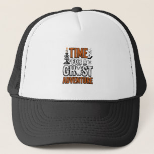 Gorra De Camionero Diseño de tipografía vintage de Halloween de avent