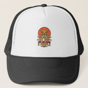 Gorra De Camionero diseño de vector de cita vintage de amante de perr