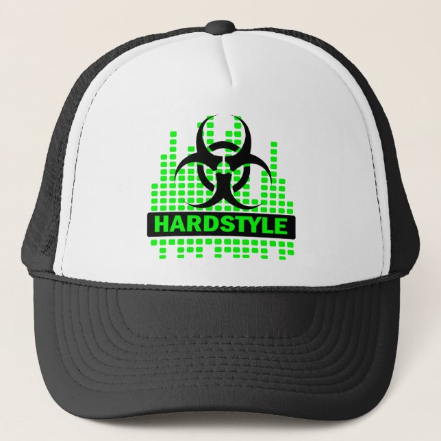 Gorra De Camionero Diseño del tempo de Hardstyle (Anverso)