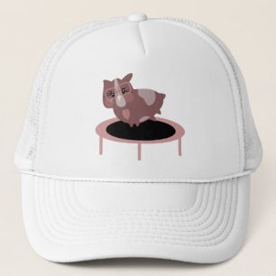 Gorra De Camionero Diseño Divertido de Fitness de Cuyes