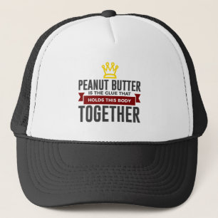 Gorra De Camionero Diseño divertido de Foodie de la mantequilla de