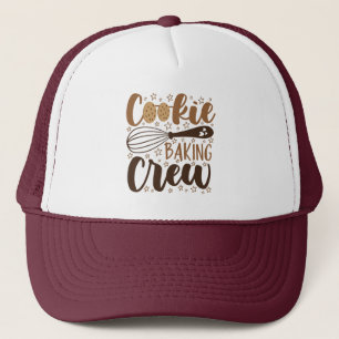 Gorra De Camionero Diseño divertido de galletas de pan