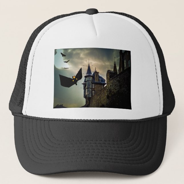 Gorra De Camionero Diseño divertido para Halloween (Anverso)