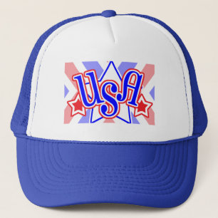 Gorra De Camionero Diseño divertido y patriótico con letras americana