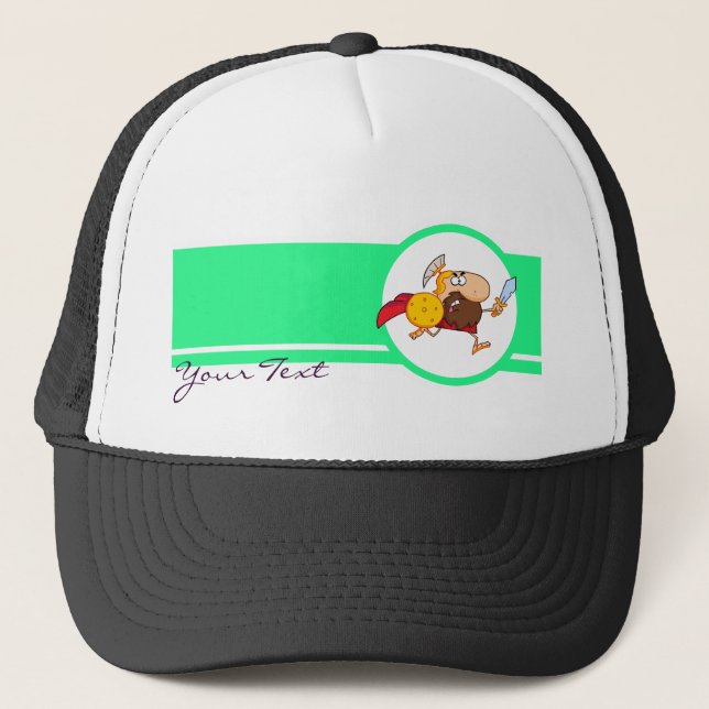 Gorra De Camionero Diseño espartano del gladiador (Anverso)