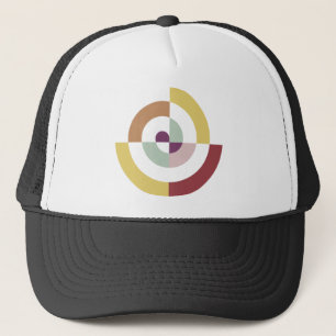 Gorra De Camionero Diseño espiral elegante