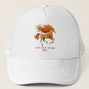 Gorra De Camionero Diseño Feliz Año del Caballo 2026