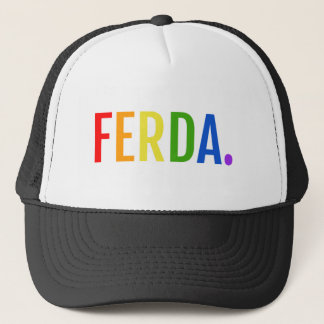 Gorra De Camionero Diseño gay de hockey FERDA