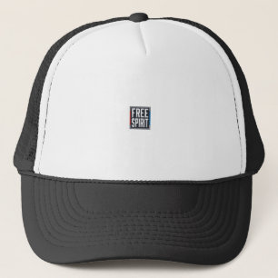 Gorra De Camionero Diseño Gráfico de Caja Espíritu Libre Patriótico V
