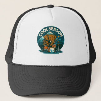 Gorra De Camionero Diseño gráfico de elefante de temporada de Guay
