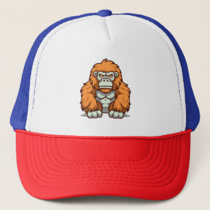 Gorra De Camionero Diseño gráfico de estilo Kawaii en tonos felices