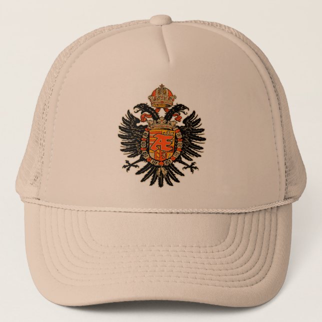 Gorra De Camionero Diseño gráfico heráldico de Ænigma del escudo de (Anverso)