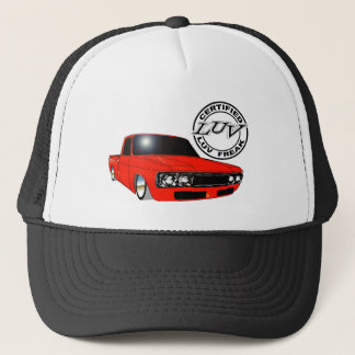 Gorra De Camionero Diseño loco de OG LUV en rojo