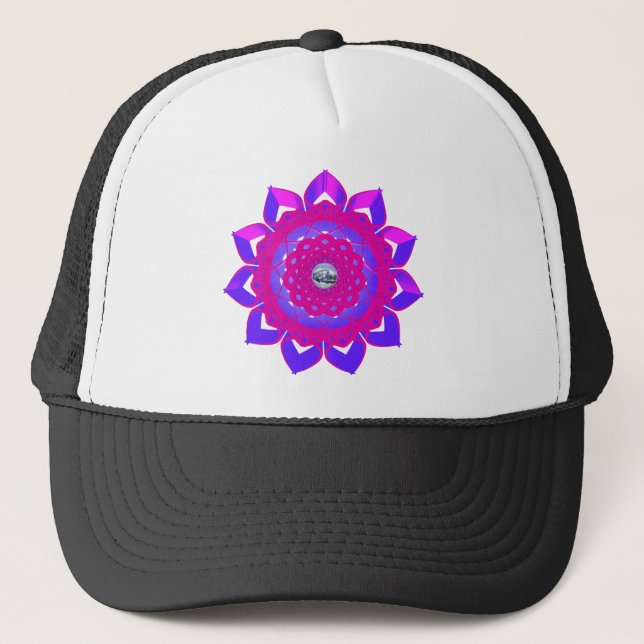 Gorra De Camionero Diseño místico único (Anverso)