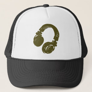 Gorra De Camionero Diseño musical de DJ