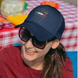 GORRA DE CAMIONERO DISEÑO NACIONAL DE PATRIMONIO HISPANO MENSUAL