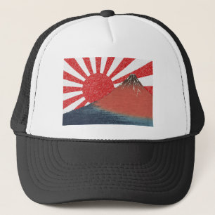 Gorra De Camionero Diseño original del monte Fuji