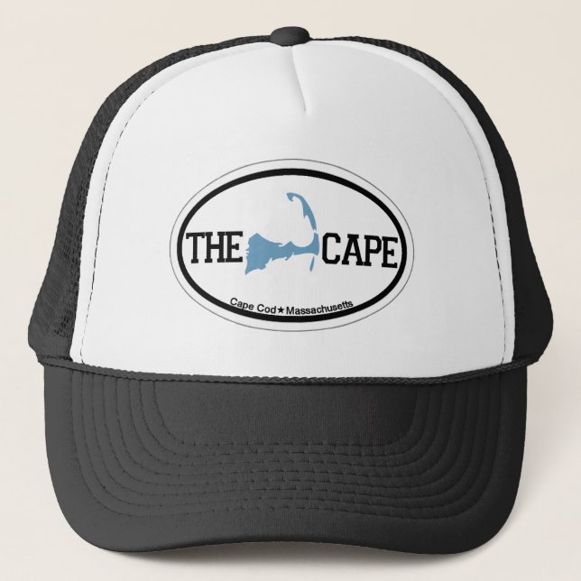 Gorra De Camionero Diseño oval de Cape Cod (Anverso)