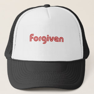 Gorra De Camionero Diseño "perdonado" del cristiano