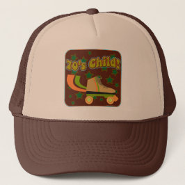 Gorra De Camionero Diseño Retro Nostálgico Divertido de Niño de los S