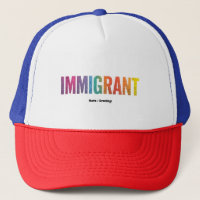 Diseño simple e inmigrante contra el racismo Minim