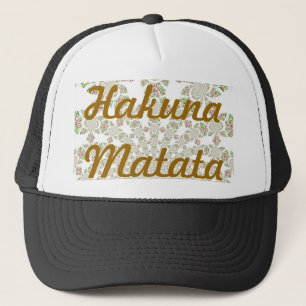 Gorra De Camionero Diseño único de Hakuna Matata: Serene Vibes