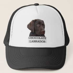Gorra De Camionero ¡Diseño único de Labrador del chocolate!