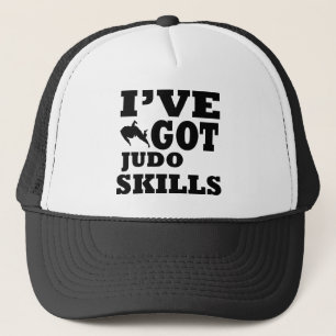 Gorra De Camionero Diseños de los artes marciales del judo