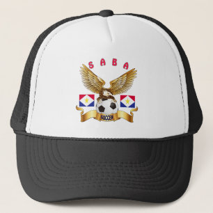Gorra De Camionero Diseños del fútbol de Saba