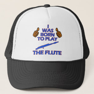 Gorra De Camionero diseños del Musical de la flauta