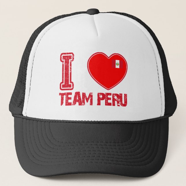 Gorra De Camionero Diseños PERUANOS del deporte (Anverso)