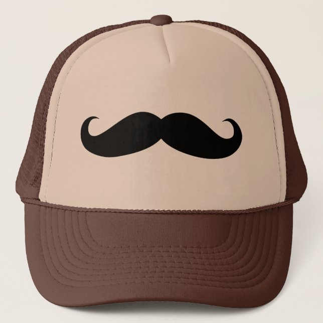 Gorra De Camionero Disfraz de bigote divertido (Anverso)