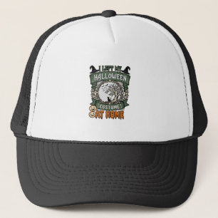 Gorra De Camionero Disfraz de Halloween a la izquierda Gato del árbol