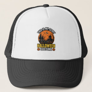 Gorra De Camionero Disfraz de Halloween Antiguo de Terror