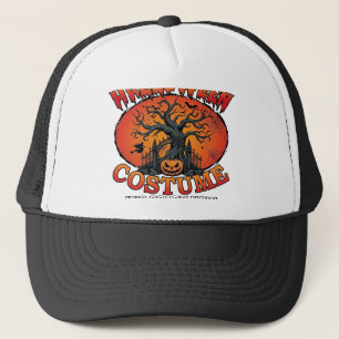 Gorra De Camionero Disfraz de Halloween Disfraz de Calabaza Asustadiz