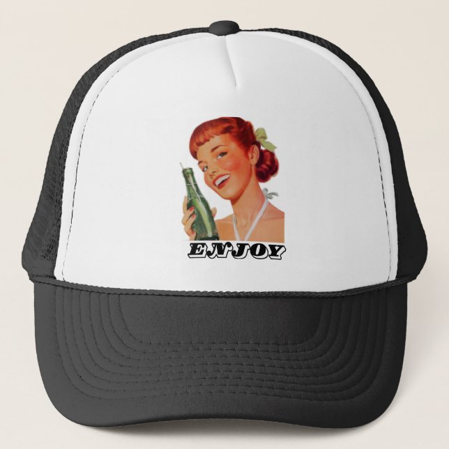 Gorra De Camionero Disfrutar (Anverso)